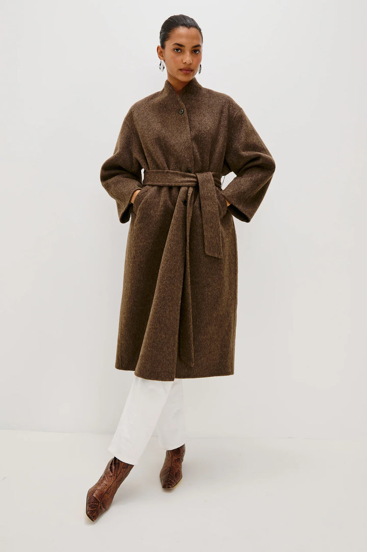 ROLAND COAT (HEATHER UMBER) - RAILS