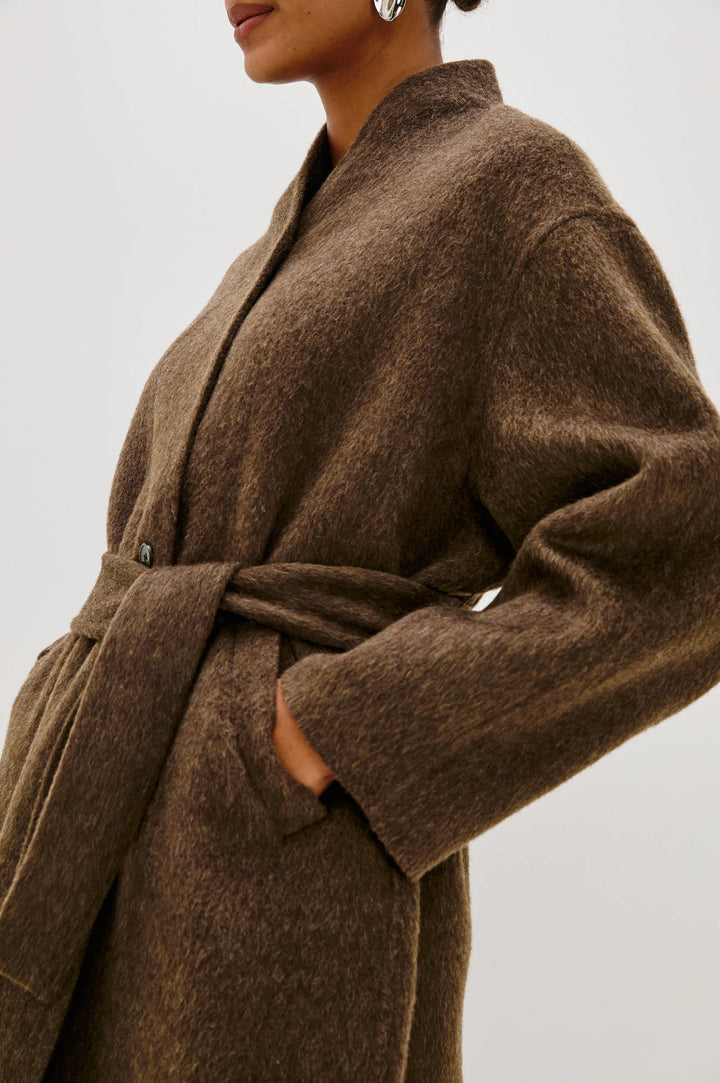 ROLAND COAT (HEATHER UMBER) - RAILS