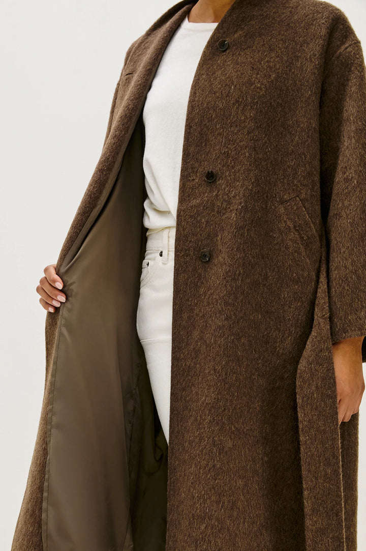 ROLAND COAT (HEATHER UMBER) - RAILS