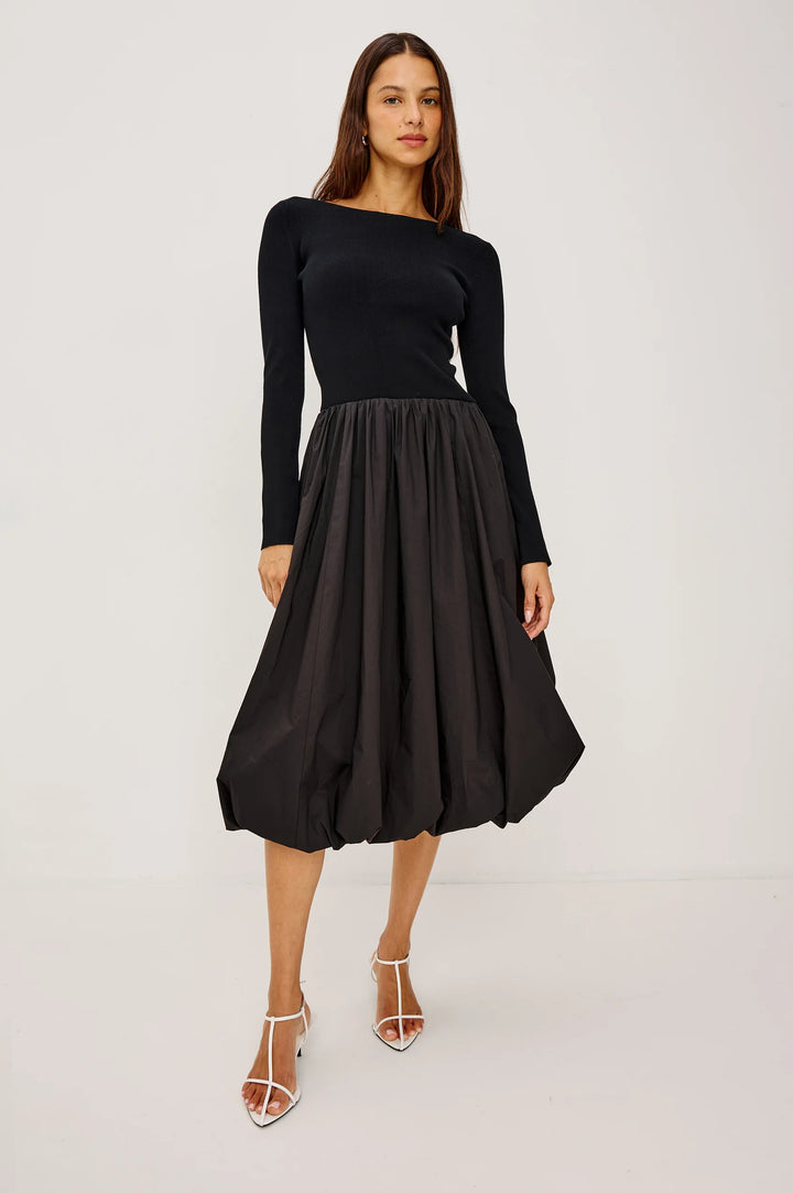 ROMANA DRESS (BLACK) - RAILS