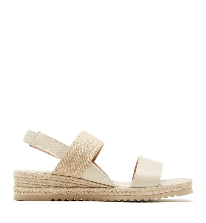 ROWENA ESPADRILLE (MILK) - LA CANADIENNE