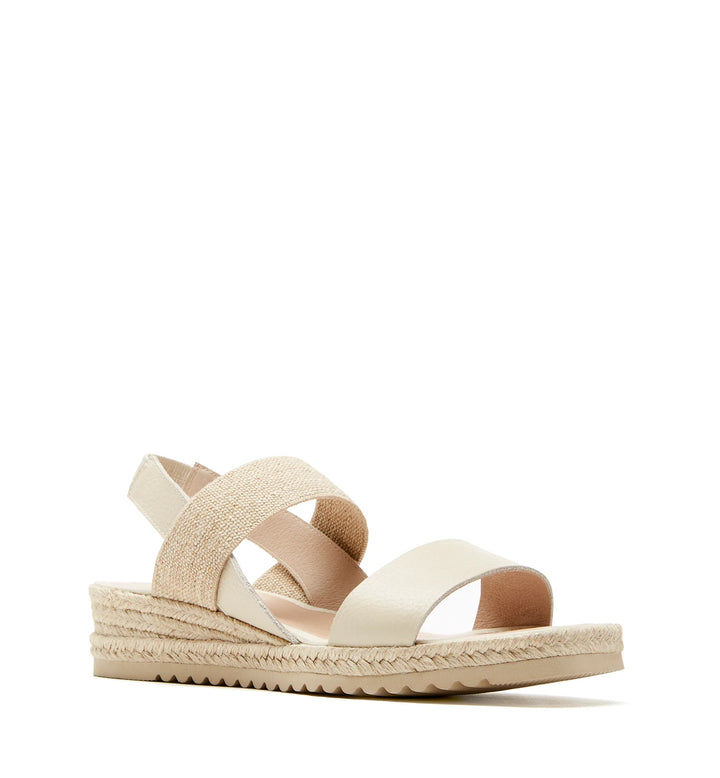 ROWENA ESPADRILLE (MILK) - LA CANADIENNE