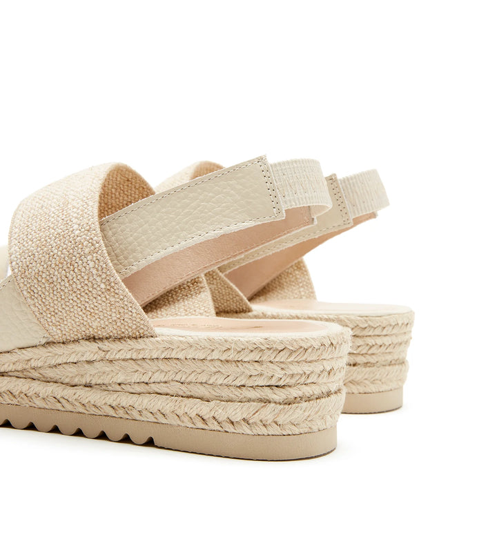 ROWENA ESPADRILLE (MILK) - LA CANADIENNE
