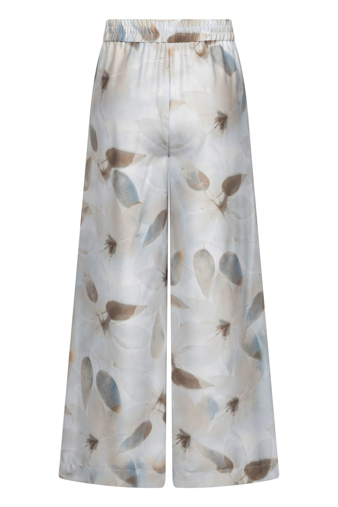 HELENA WIDE LEG (GREY PATTERNED) - RAFFAELLO ROSSI