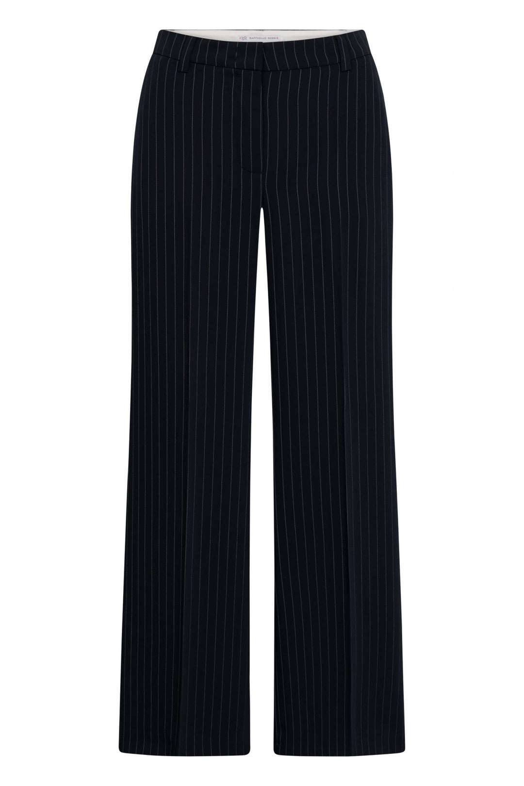 MILARA STRAIGHT LEG PANT (BLUE WHITE STRIPE) - RAFFAELLO ROSSI