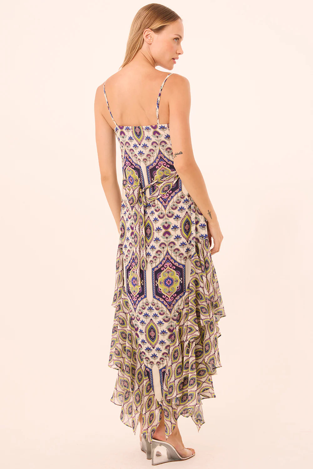 VERONICA DRESS (MOSAIC EYE CHF MIX) - MISA