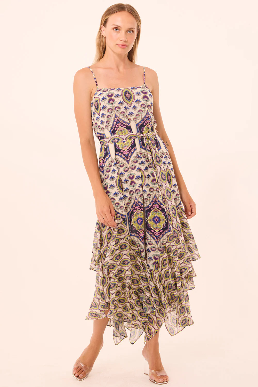 VERONICA DRESS (MOSAIC EYE CHF MIX) - MISA