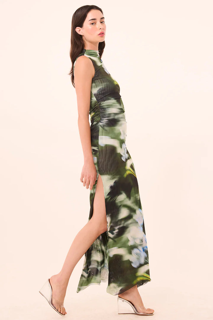 ATHENA DRESS (BLURRED CASABLANCA LILY) - MISA