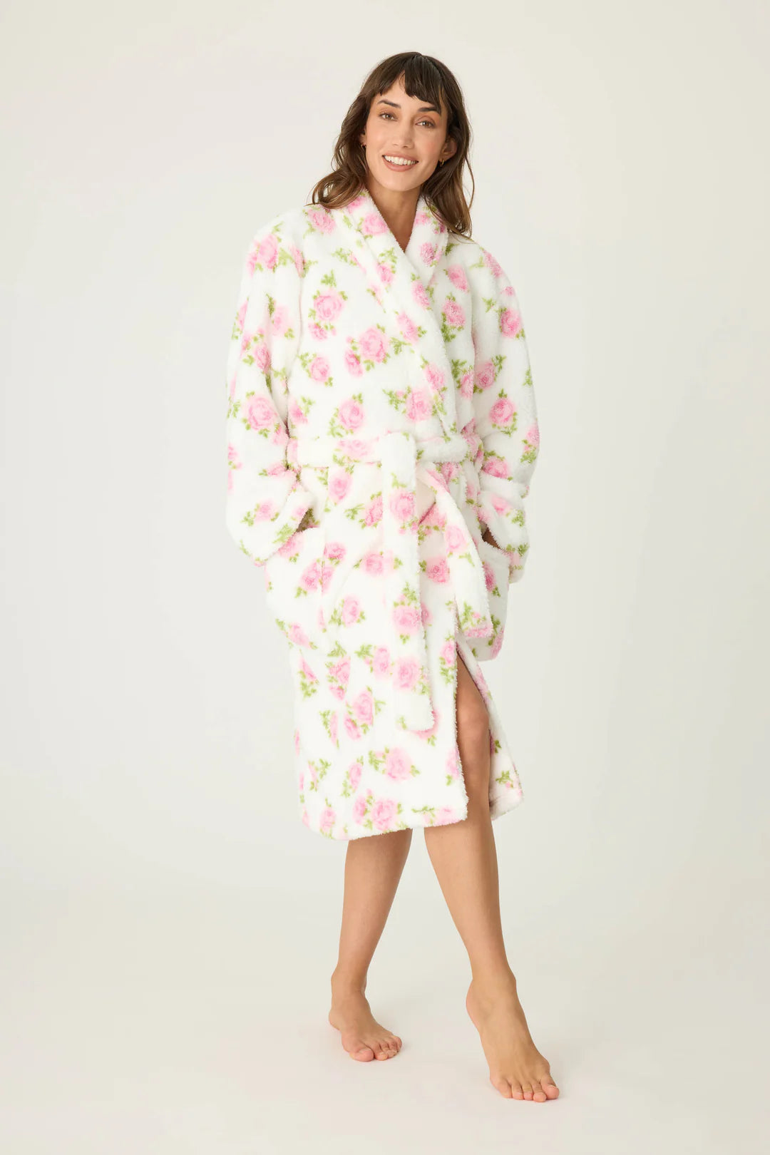 LET'S GET COZY ROBE (IVORY) - PJ SALVAGE
