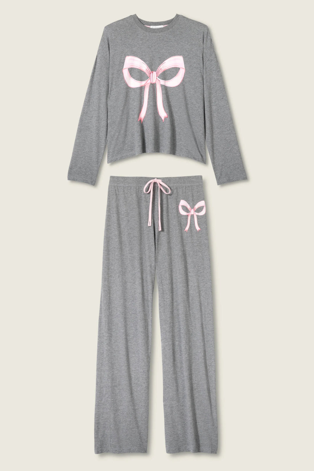HOLIDAY SOFTEE SET (DARK CHARCOAL) - PJ SALVAGE