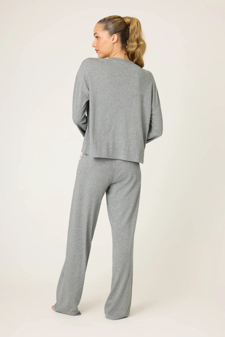 HOLIDAY SOFTEE SET (DARK CHARCOAL) - PJ SALVAGE
