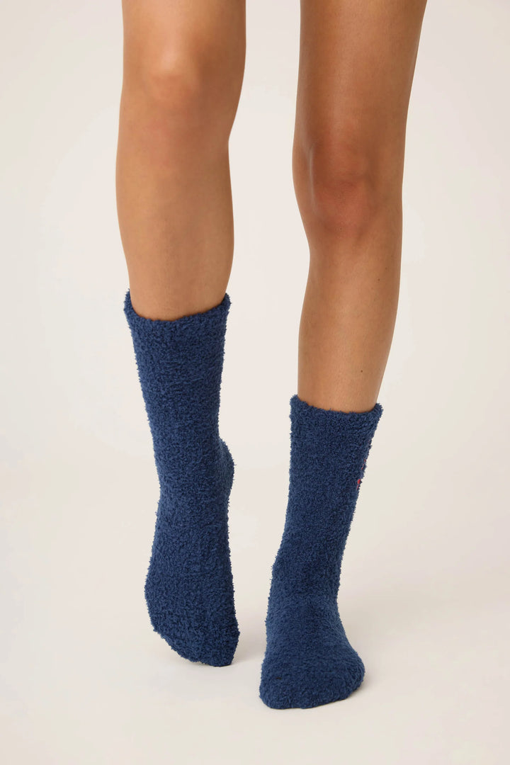 PARISIAN DREAMS COZY CREW W/ GRIP SOCK- PJ SALVAGE