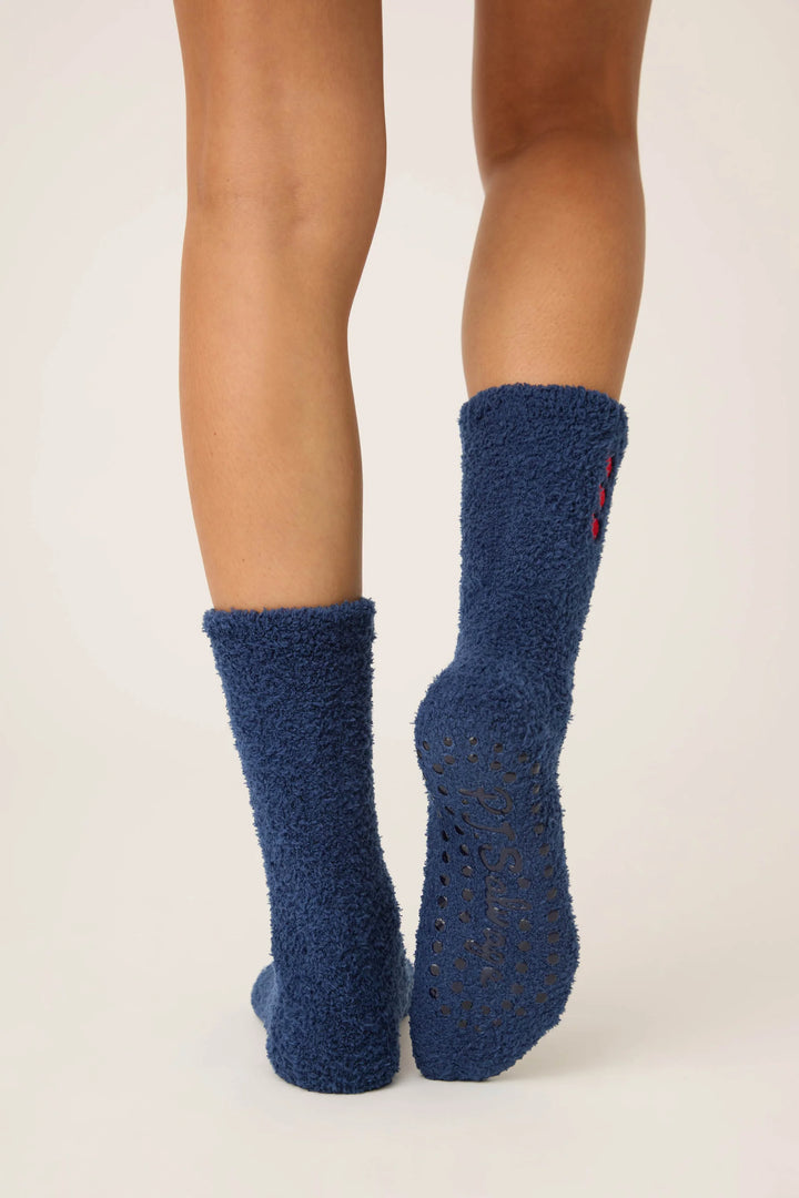 PARISIAN DREAMS COZY CREW W/ GRIP SOCK- PJ SALVAGE
