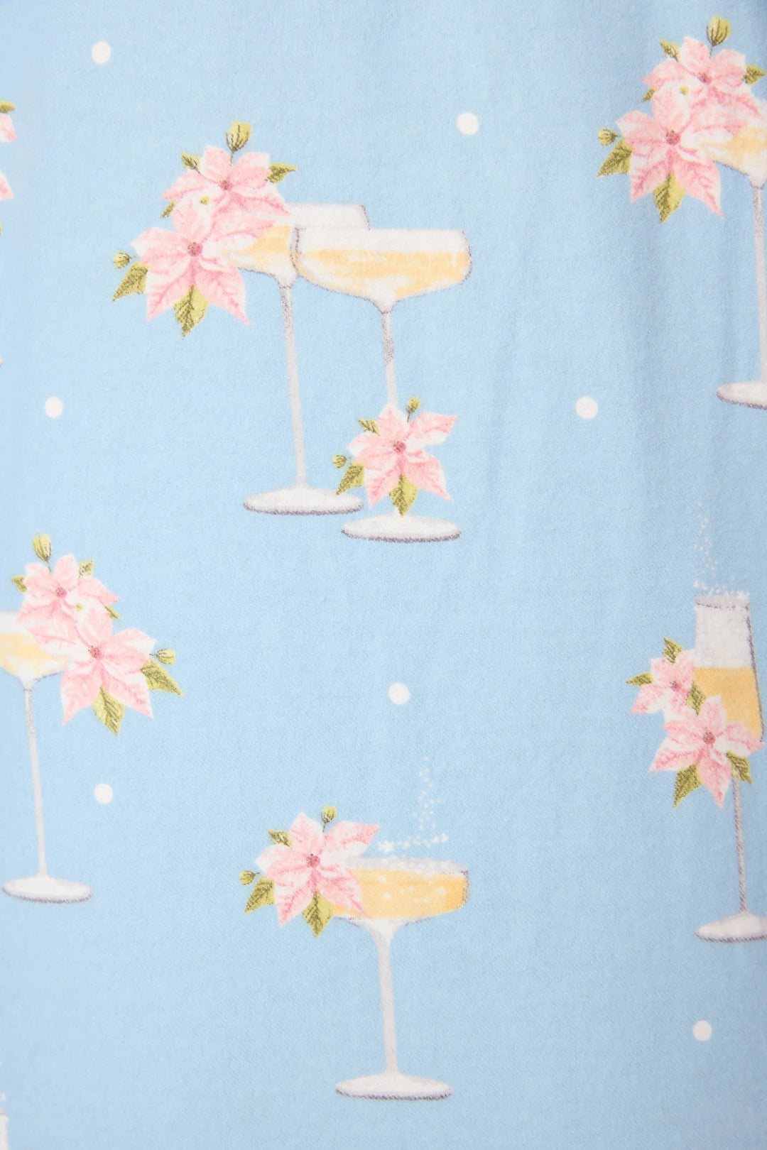 FIZZ THE SEASON PJ SET (LIGHT SKY) - PJ SALVAGE