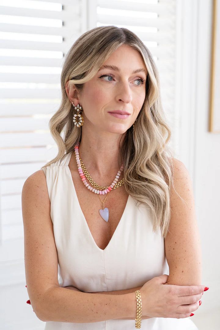 VICTORIA NECKLACE (WHITE) - CALO