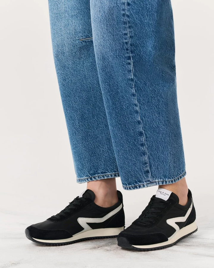 RETRO RUNNER (BLACK) - RAG & BONE