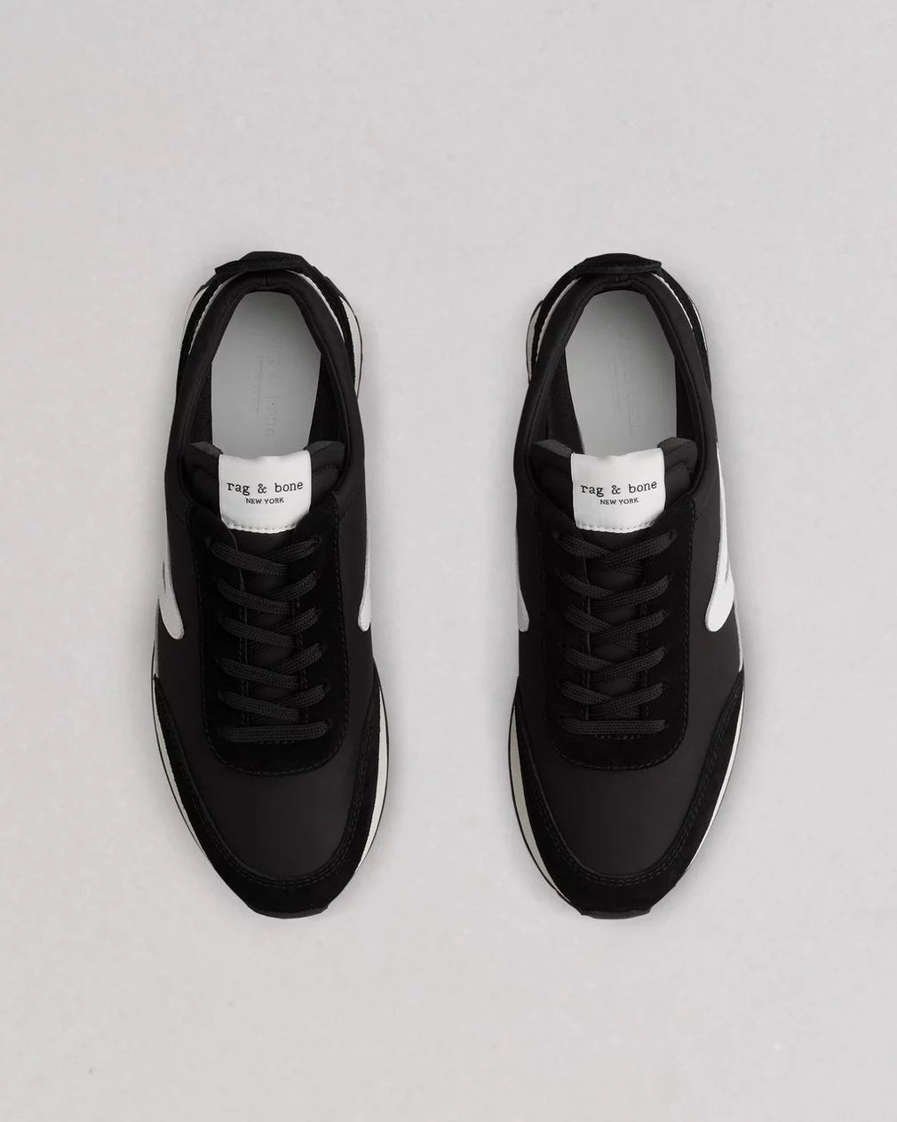 RETRO RUNNER (BLACK) - RAG & BONE