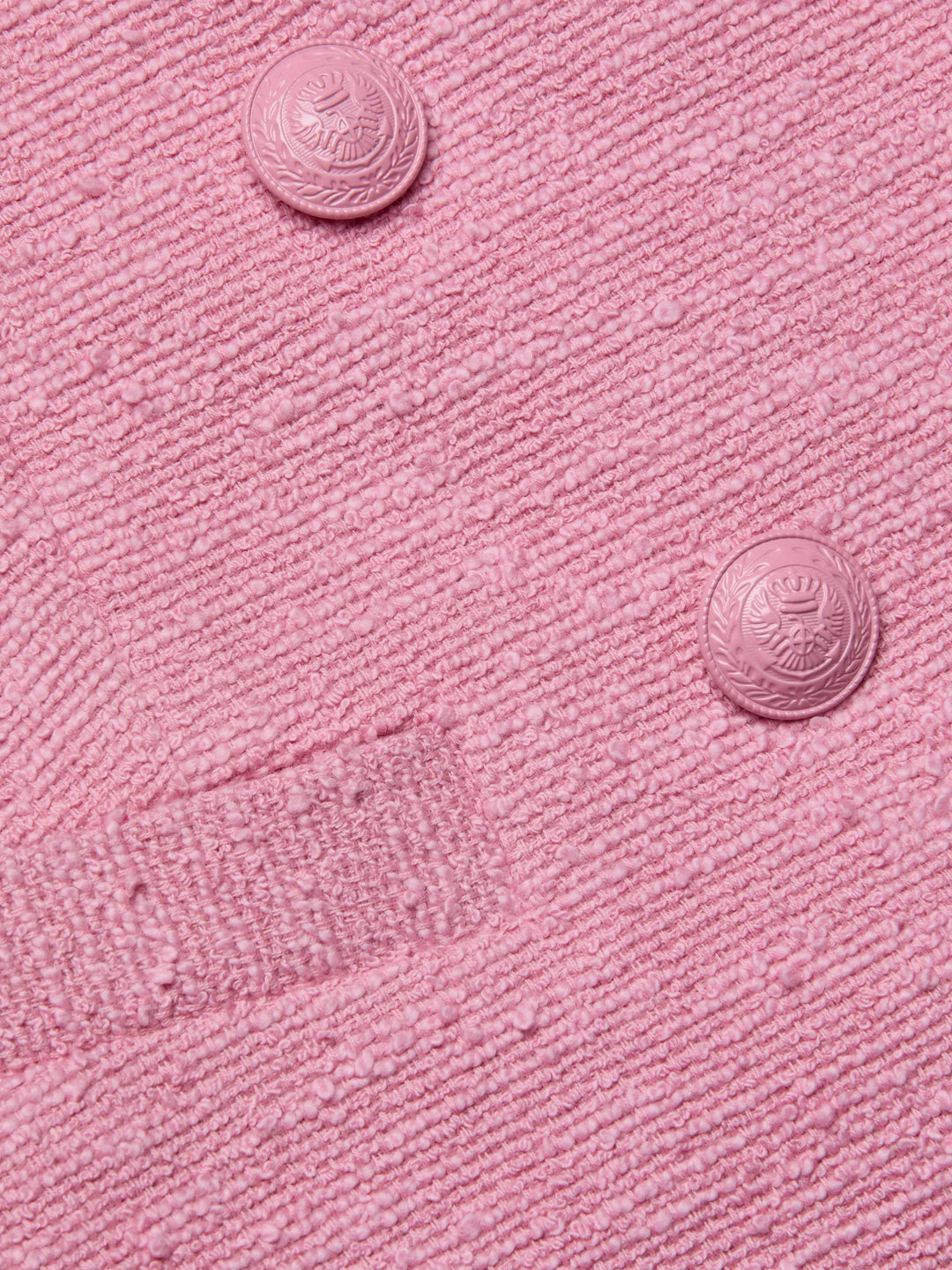 BROOKE DBL BREASTED CROP BLAZER (FONDANT PINK) - L'AGENCE