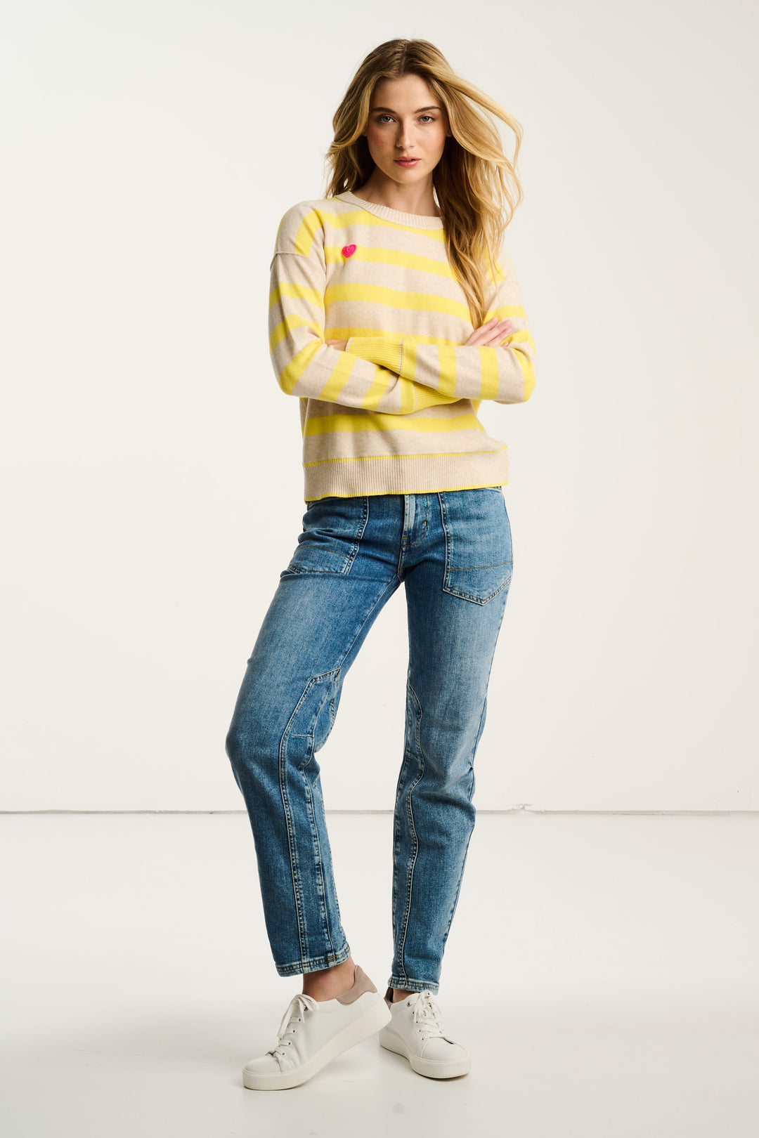 SUBTLE LOVE STRIPED SWEATER - LISA TODD