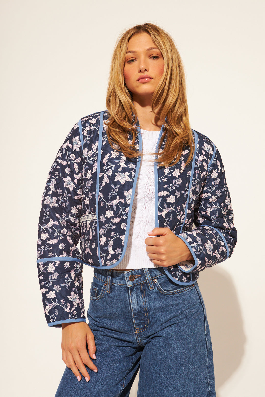 MARION VINES JACKET (IRIS VINES) - JOHN+JENN
