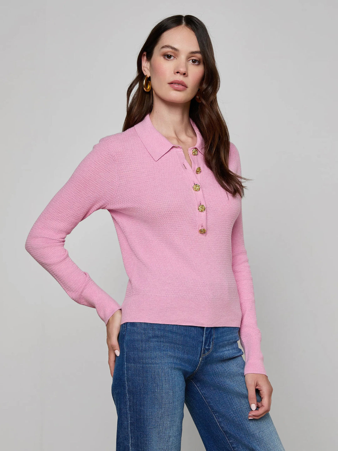 STERLING SWEATER (FONDANT PINK) - L'AGENCE