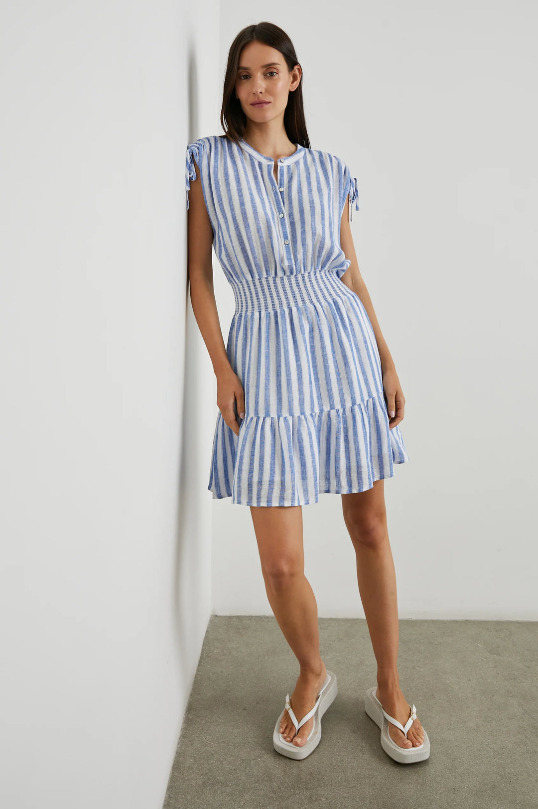 SAMINA DRESS (CASABLANCA STRIPE) - RAILS