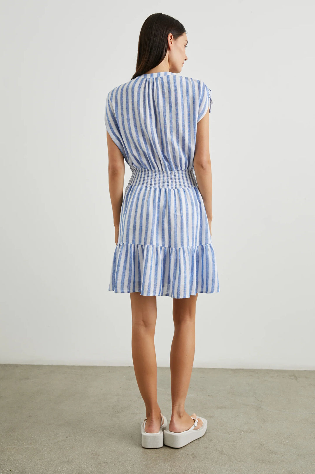 SAMINA DRESS (CASABLANCA STRIPE) - RAILS