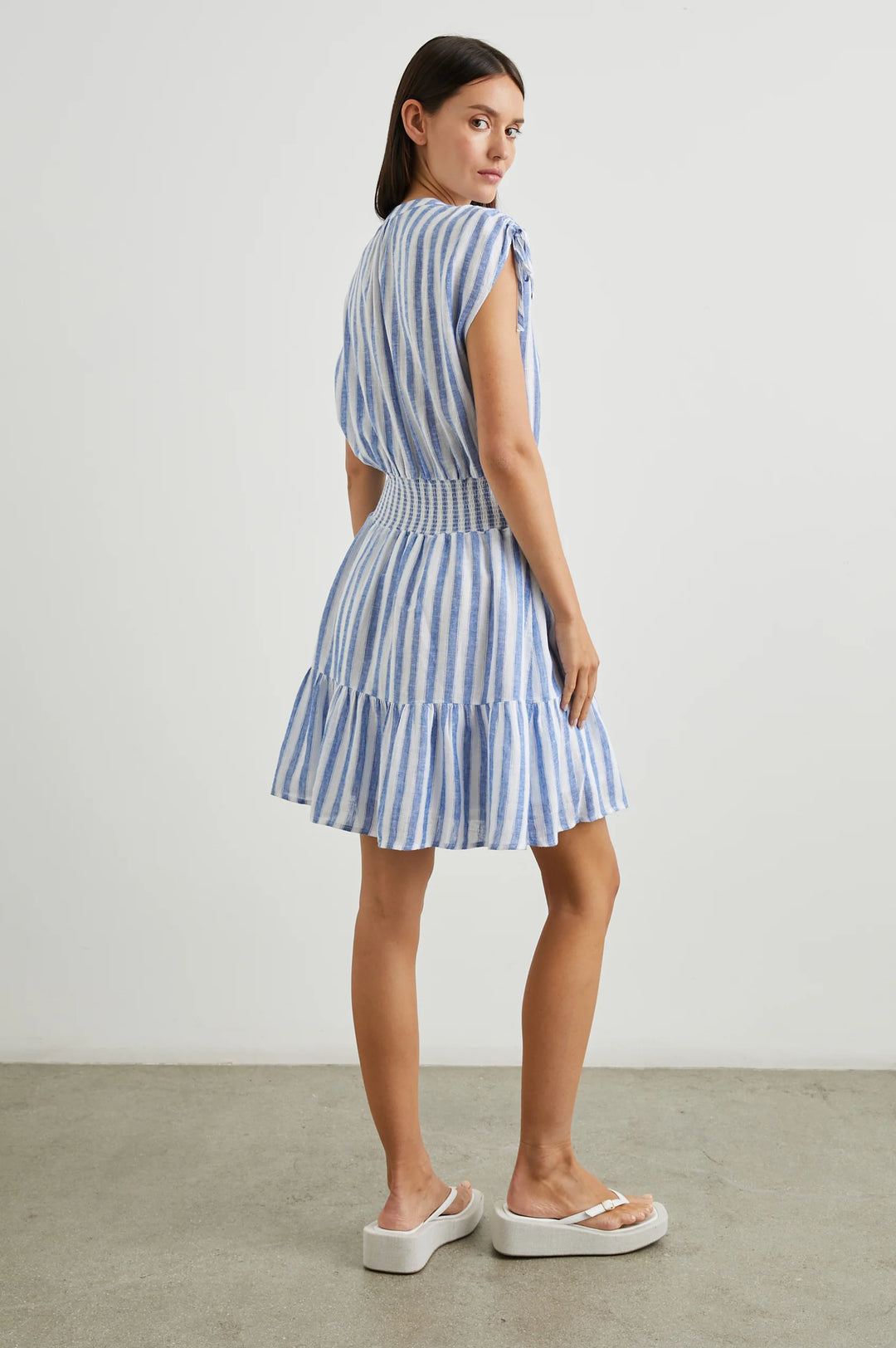 SAMINA DRESS (CASABLANCA STRIPE) - RAILS