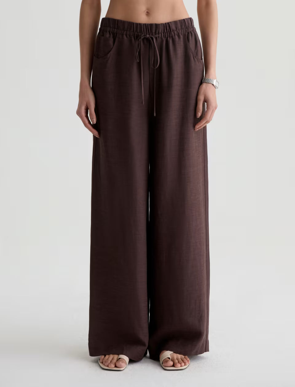 CENTURY CINCHED PANT (OAK BARREL) - A.G. DENIM