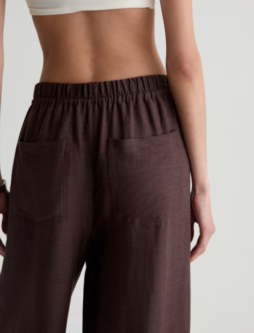 CENTURY CINCHED PANT (OAK BARREL) - A.G. DENIM