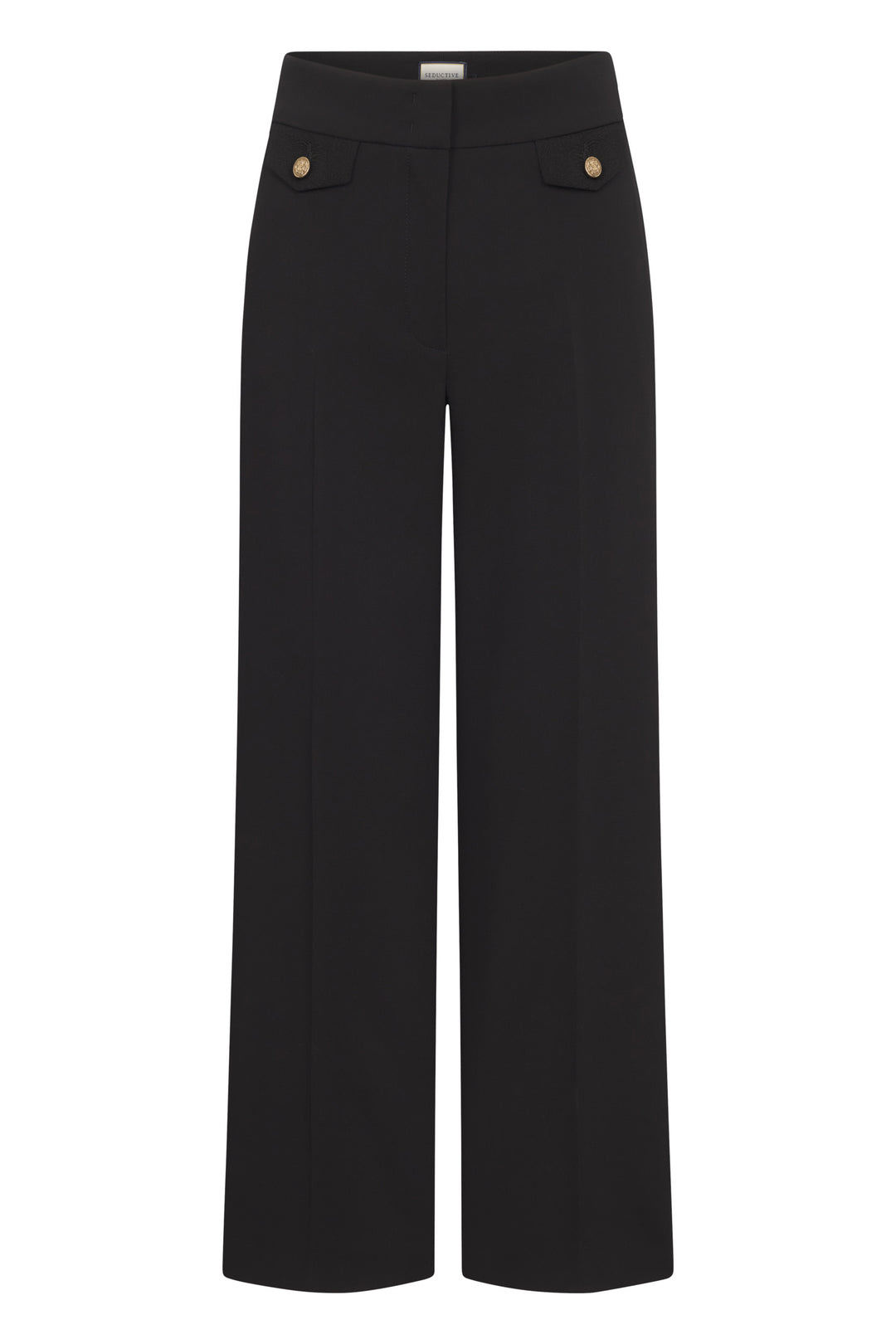 ALARA OPTICAL FINE WOOL PANT - SEDUCTIVE