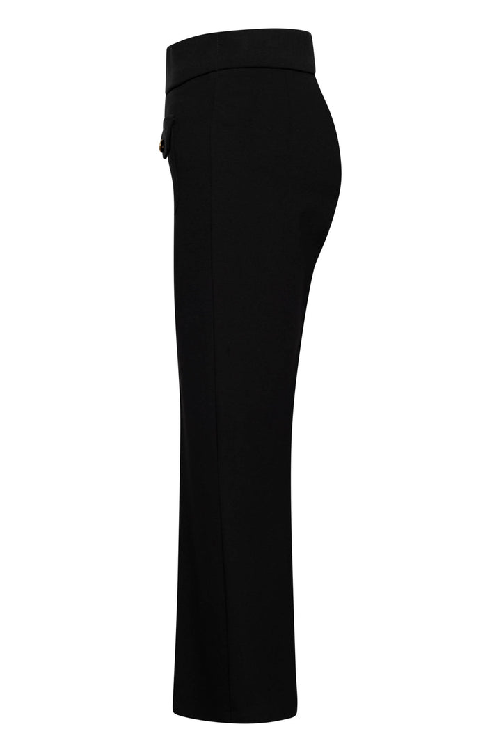 NANETTE GOLD ITALIAN JERSEY PANT (BLACK) - SEDUCTIVE