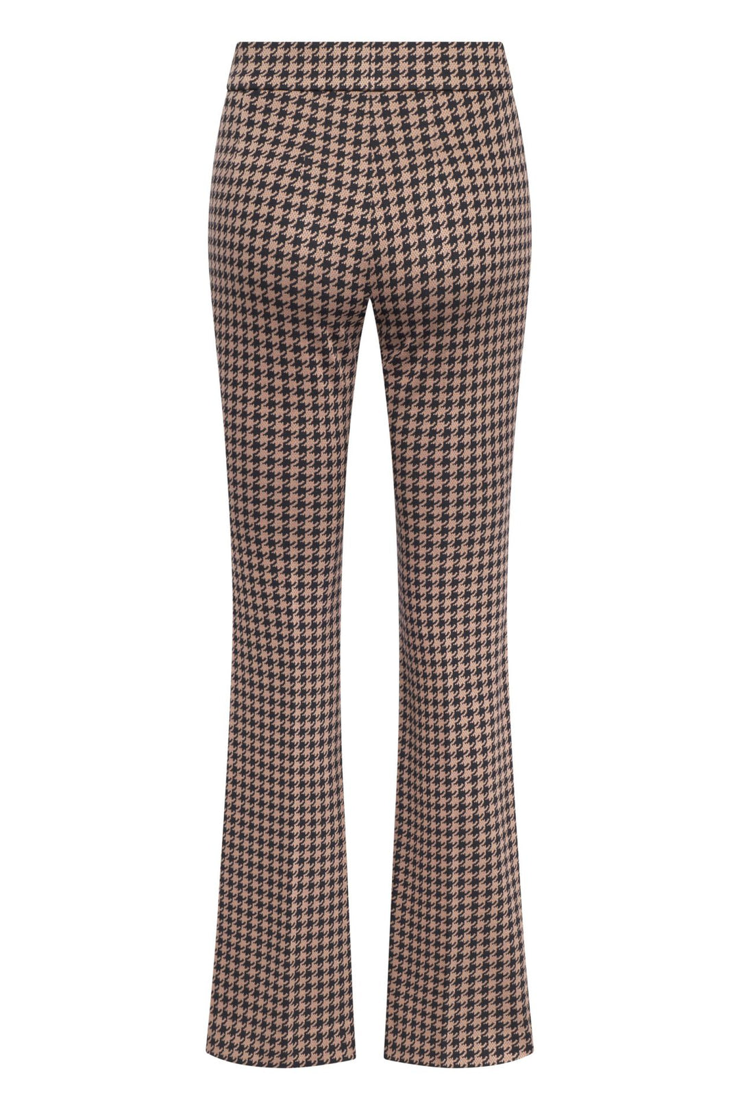 NANOU-PIED DE POULE JACQUARD PANT - SEDUCTIVE