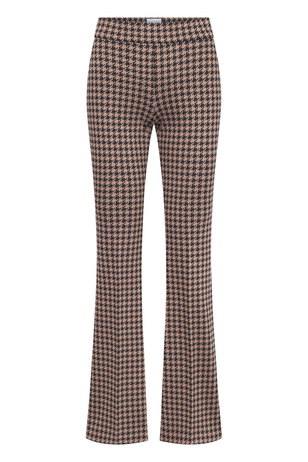 NANOU-PIED DE POULE JACQUARD PANT - SEDUCTIVE
