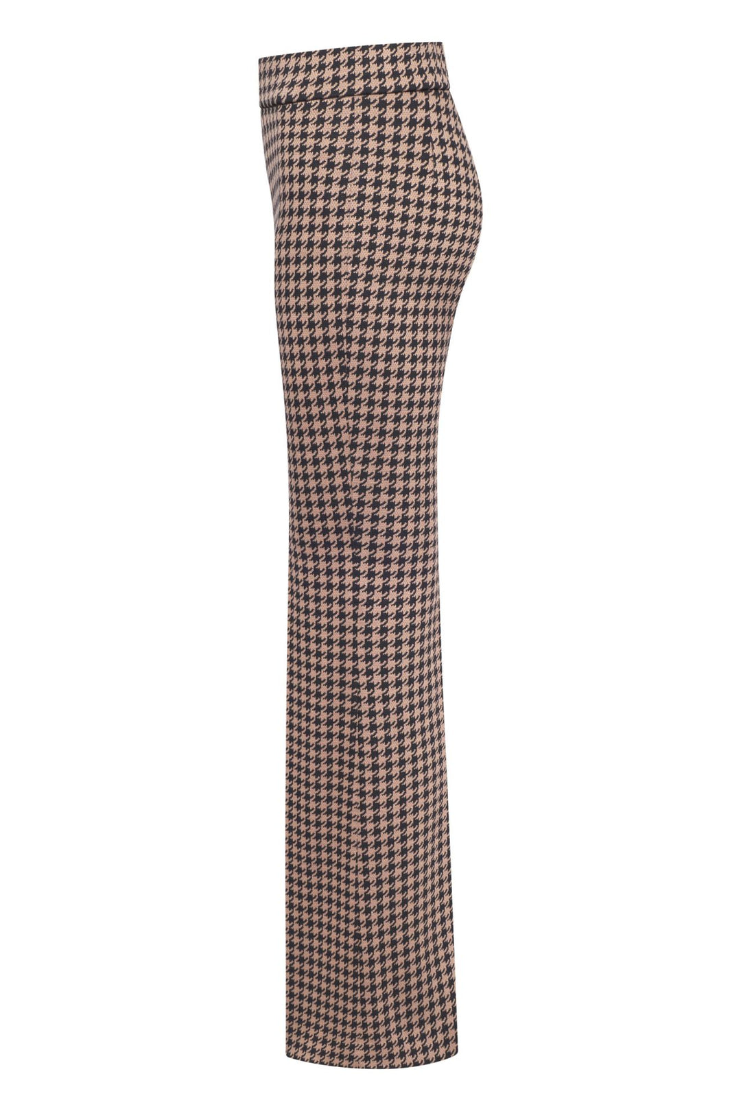 NANOU-PIED DE POULE JACQUARD PANT - SEDUCTIVE
