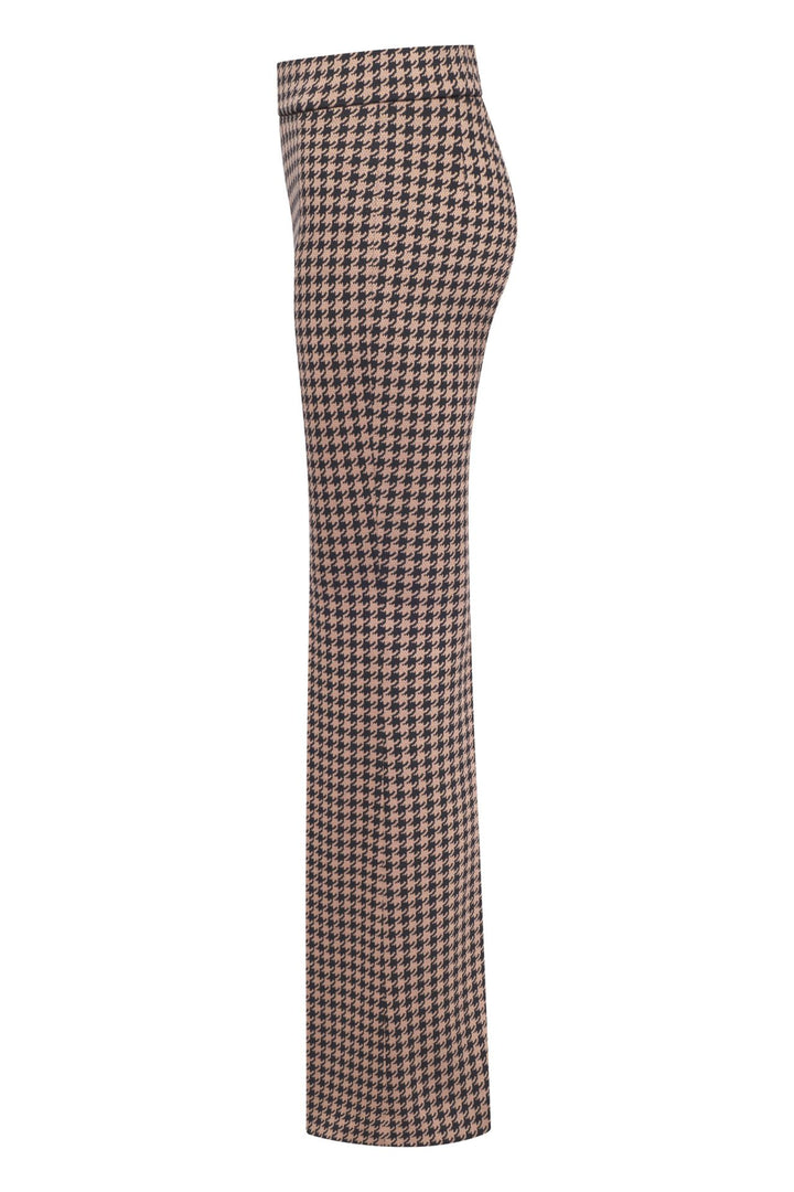 NANOU-PIED DE POULE JACQUARD PANT - SEDUCTIVE