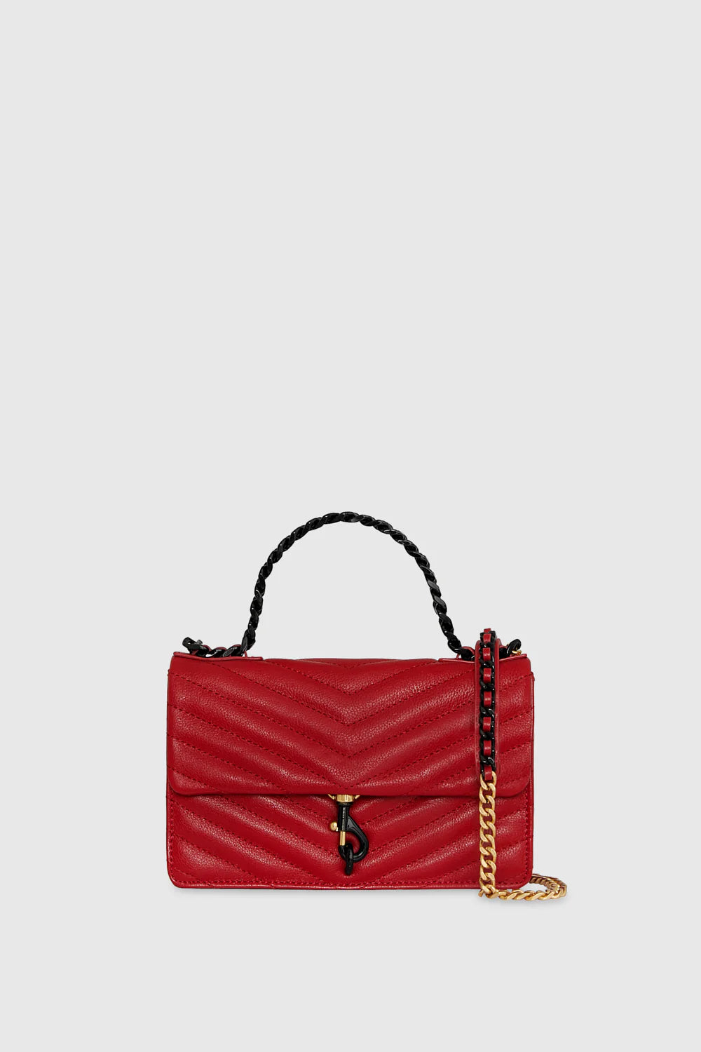 EDIE MINI CROSSBODY CHAIN BAG (SEDUCTION RED) - REBECCA MINKOFF