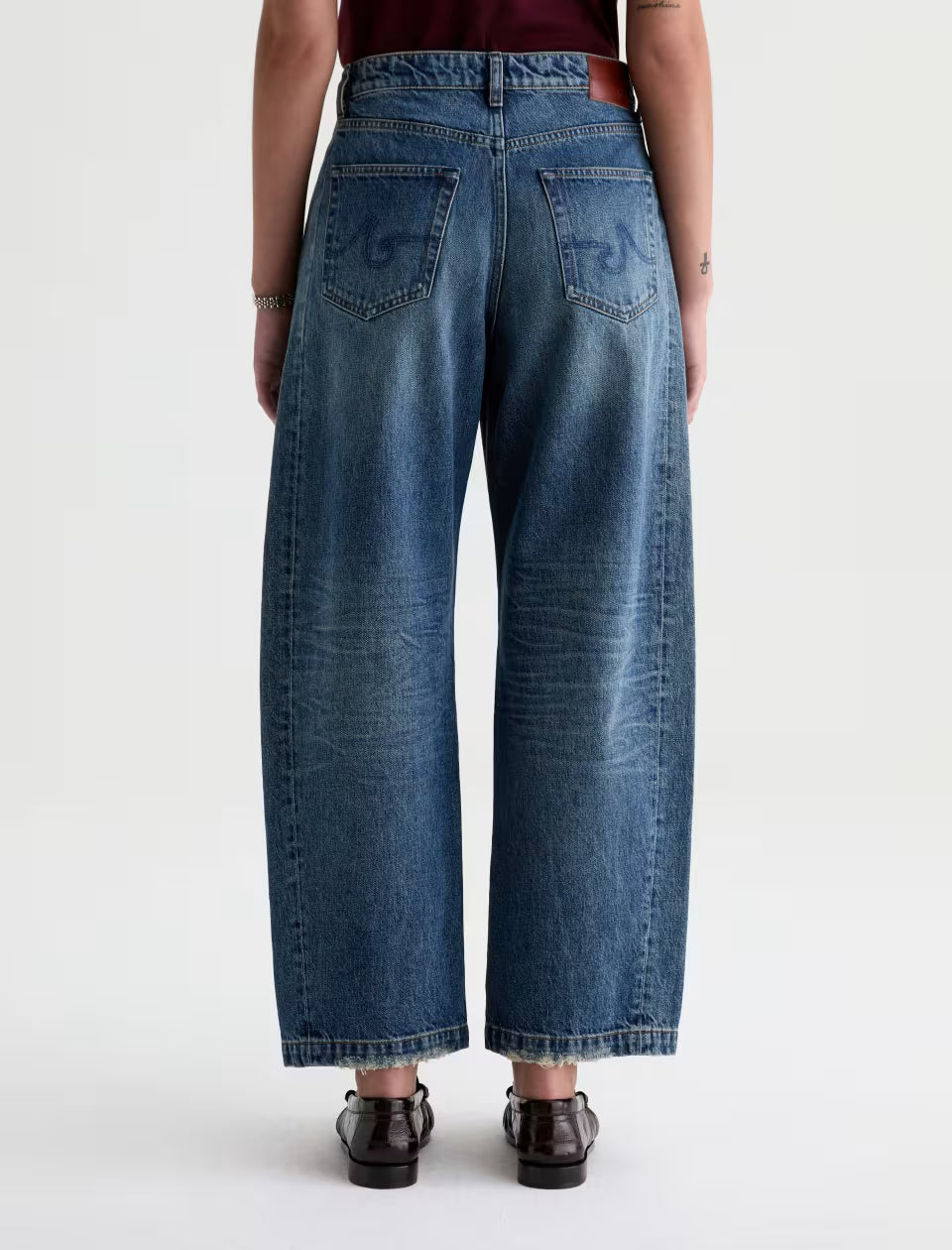 HATTIE BARREL JEAN (10 YEARS FRONT LINE) - A.G. DENIM