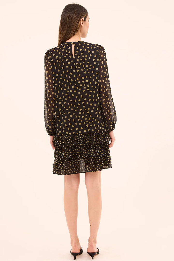 CLEO DRESS (GOLDEN POLKA DOT) - MISA