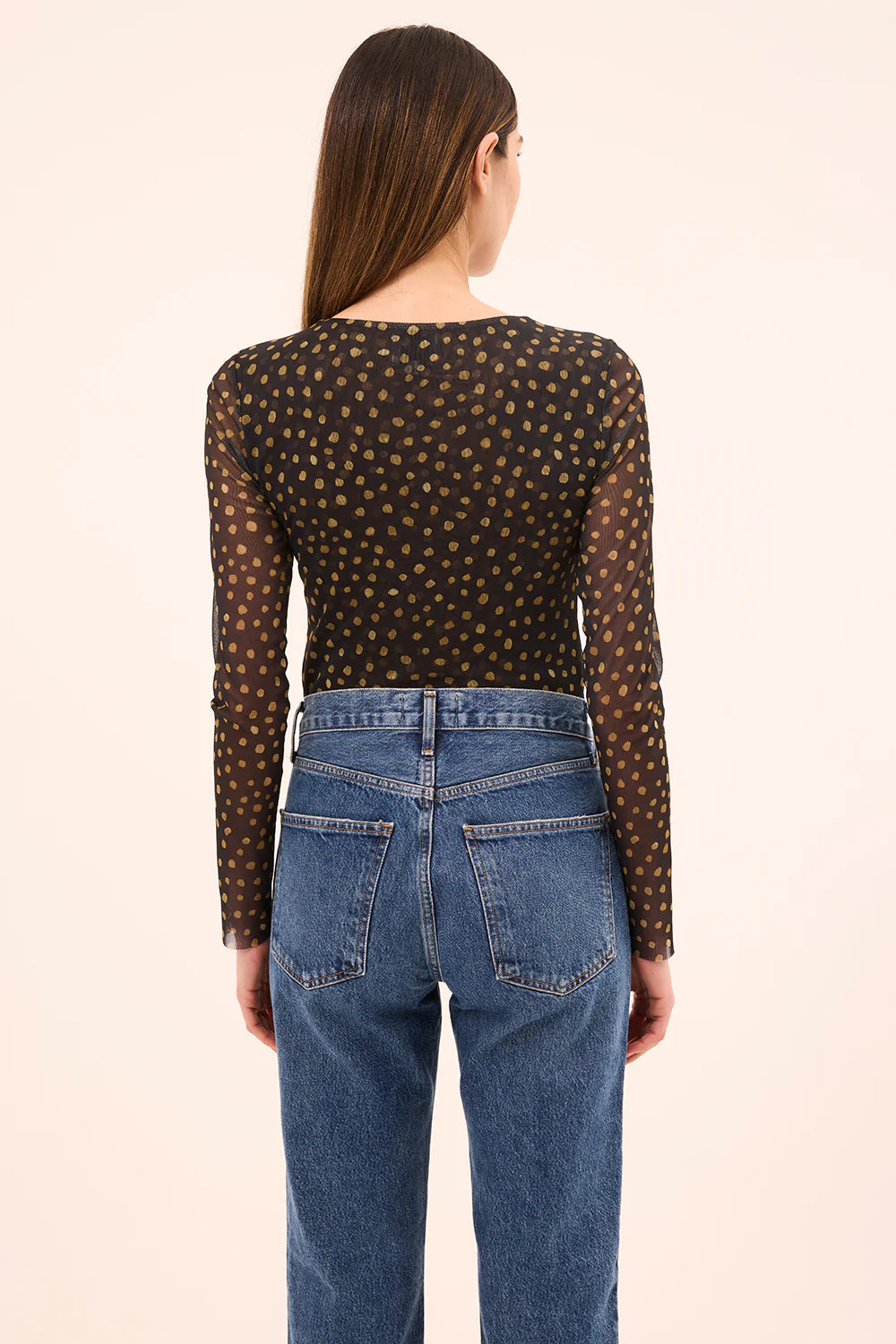 NERIAH TOP (GOLDEN POLKA DOT) - MISA