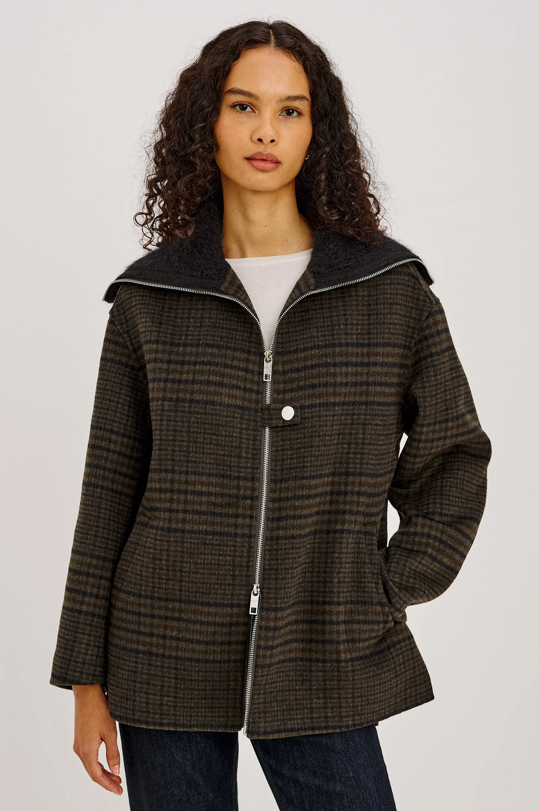 SILVES PLAID JACKET (HIGHLAND PLAID) - RAILS