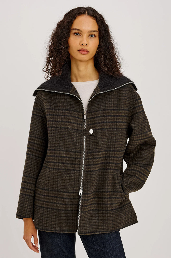 SILVES PLAID JACKET (HIGHLAND PLAID) - RAILS