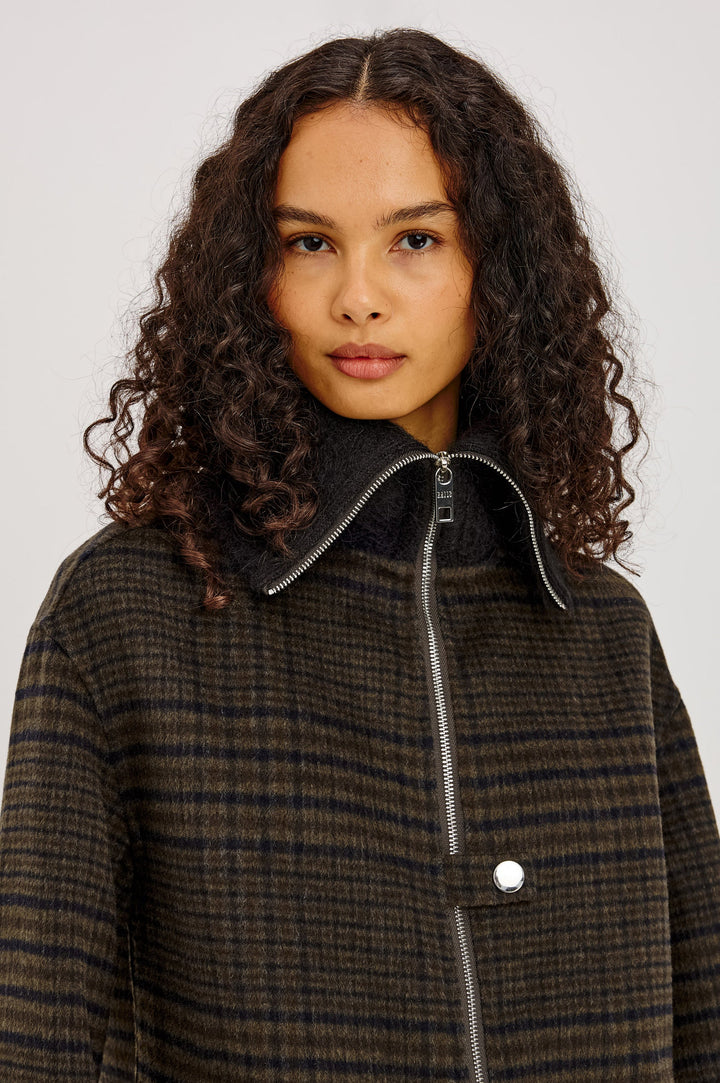 SILVES PLAID JACKET (HIGHLAND PLAID) - RAILS