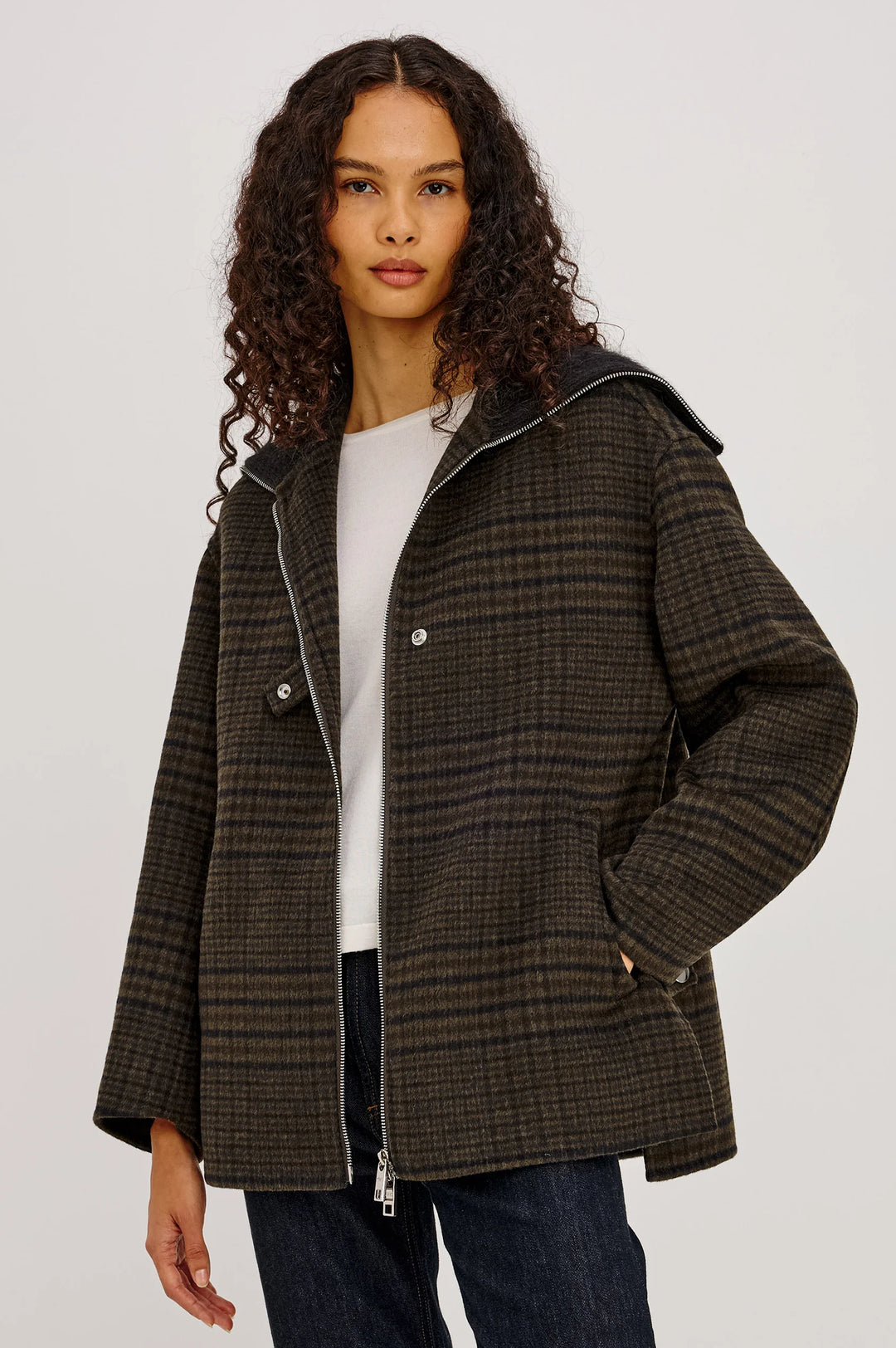 SILVES PLAID JACKET (HIGHLAND PLAID) - RAILS