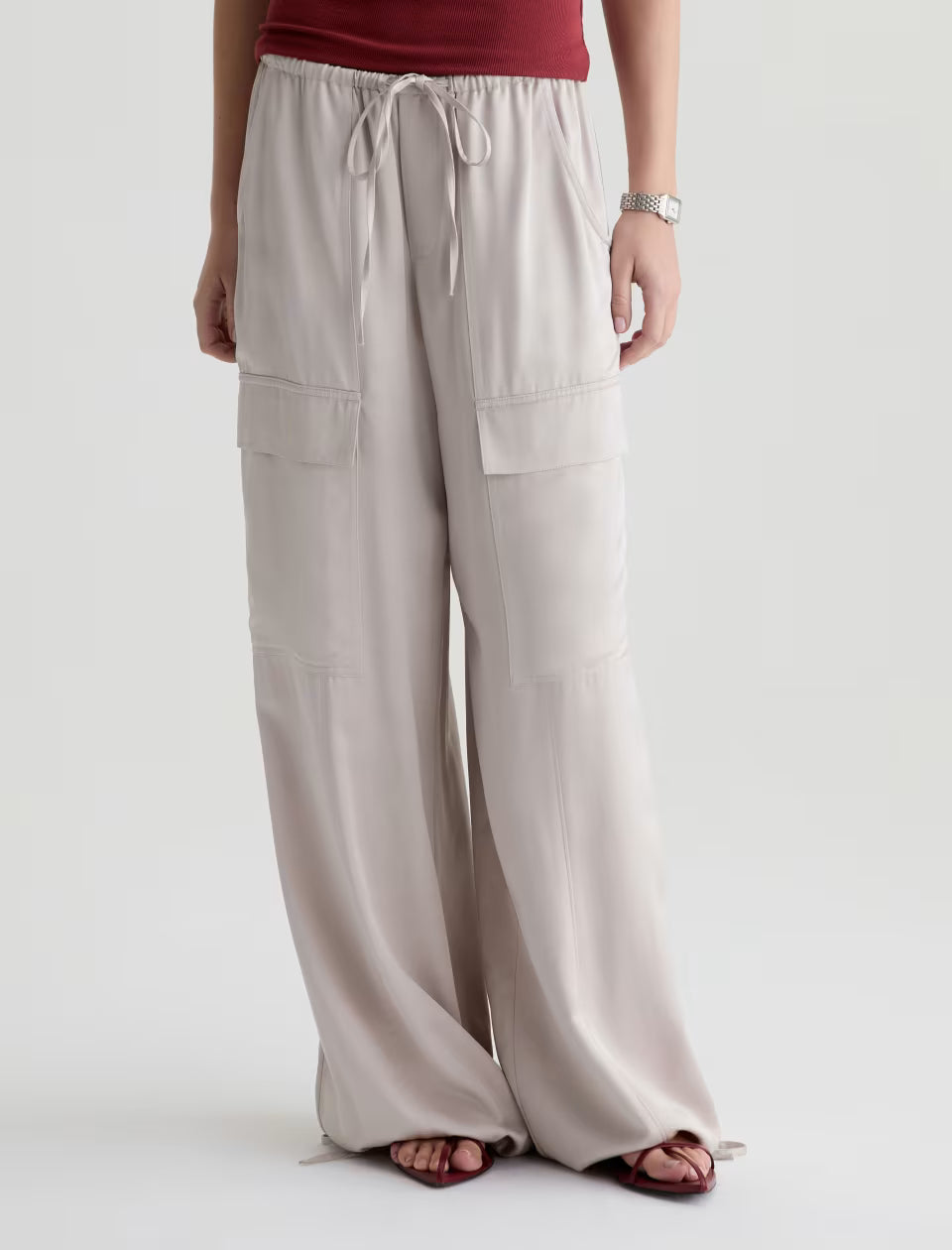 ATWATER SATIN CARGO (YUCCA SHADOW) - A.G. DENIM