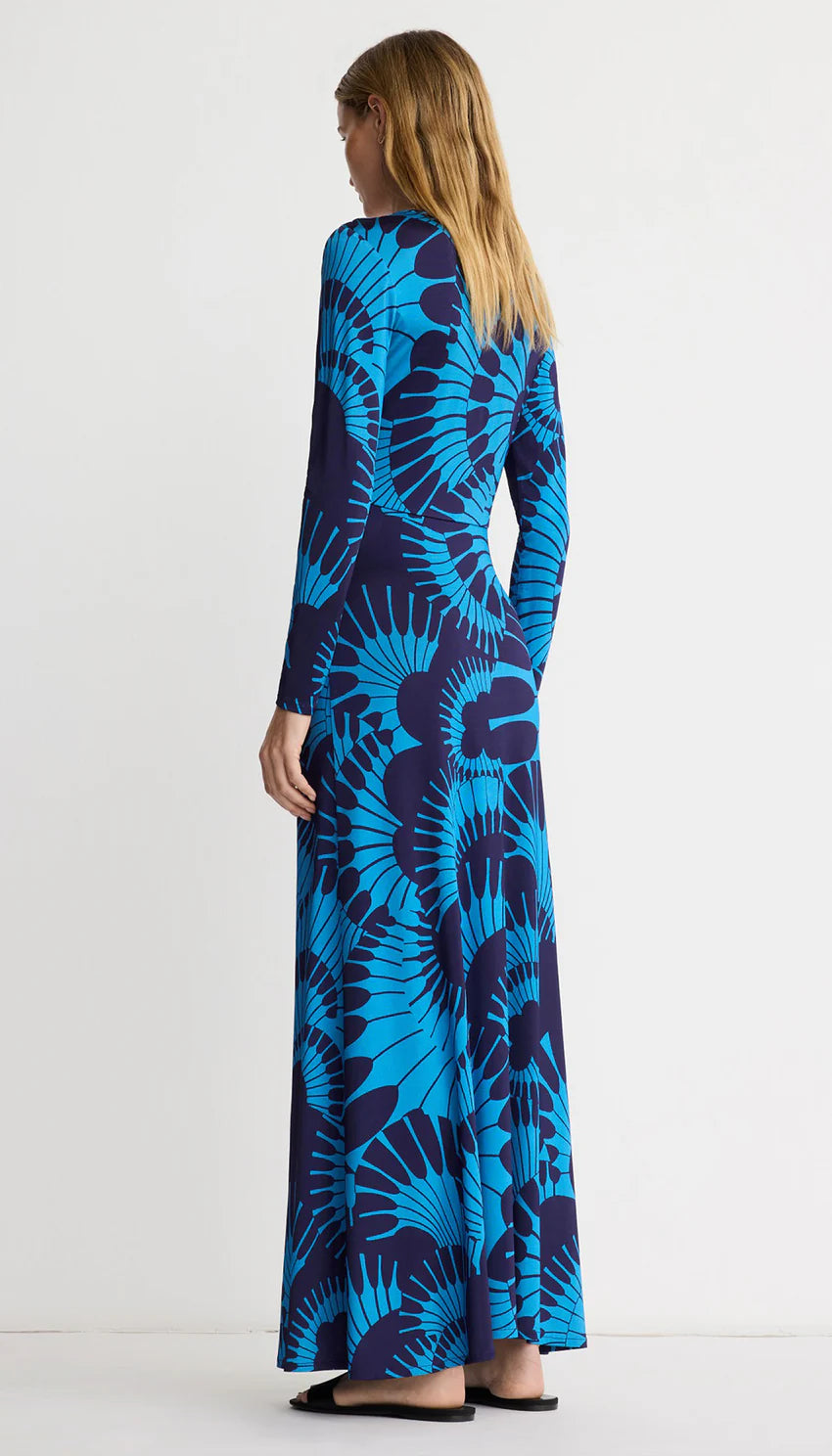 WAIST KNOT DRESS (NAVY) - SMYTHE