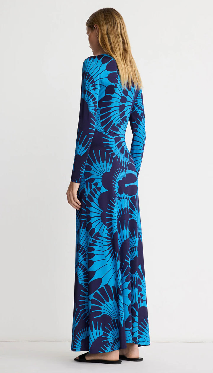 WAIST KNOT DRESS (NAVY) - SMYTHE