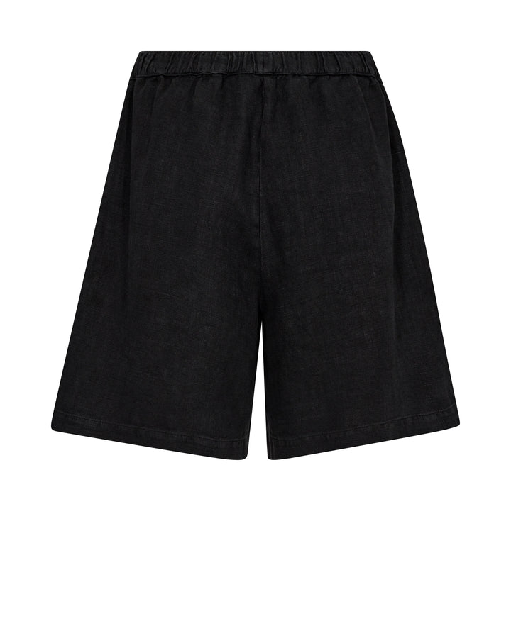 EMMIE LINEN BERMUDA SHORTS - MOS MOSH