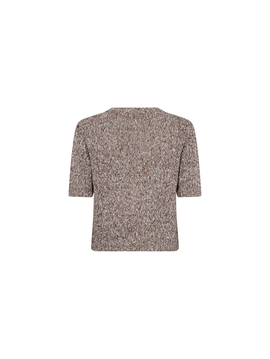 ELIO KNIT CARDIGAN (COFFEE QUARTZ) - MOS MOSH