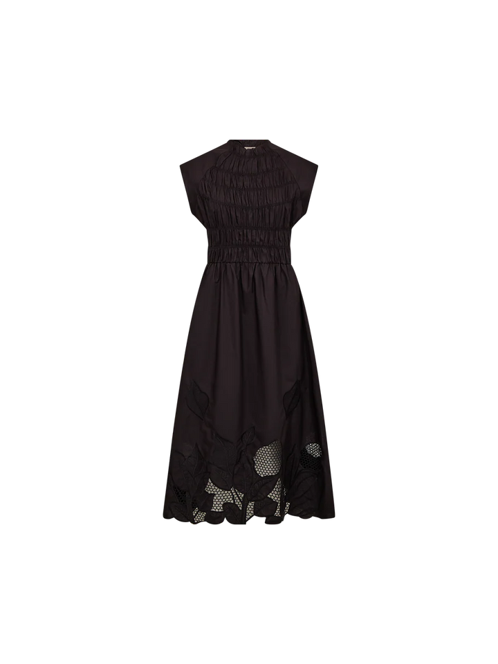 ARIA MONO DRESS (BLACK) - MOS MOSH